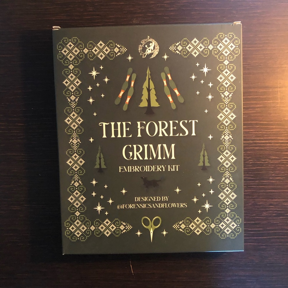 The Forest Grimm Embroidery Kit Fairyloot